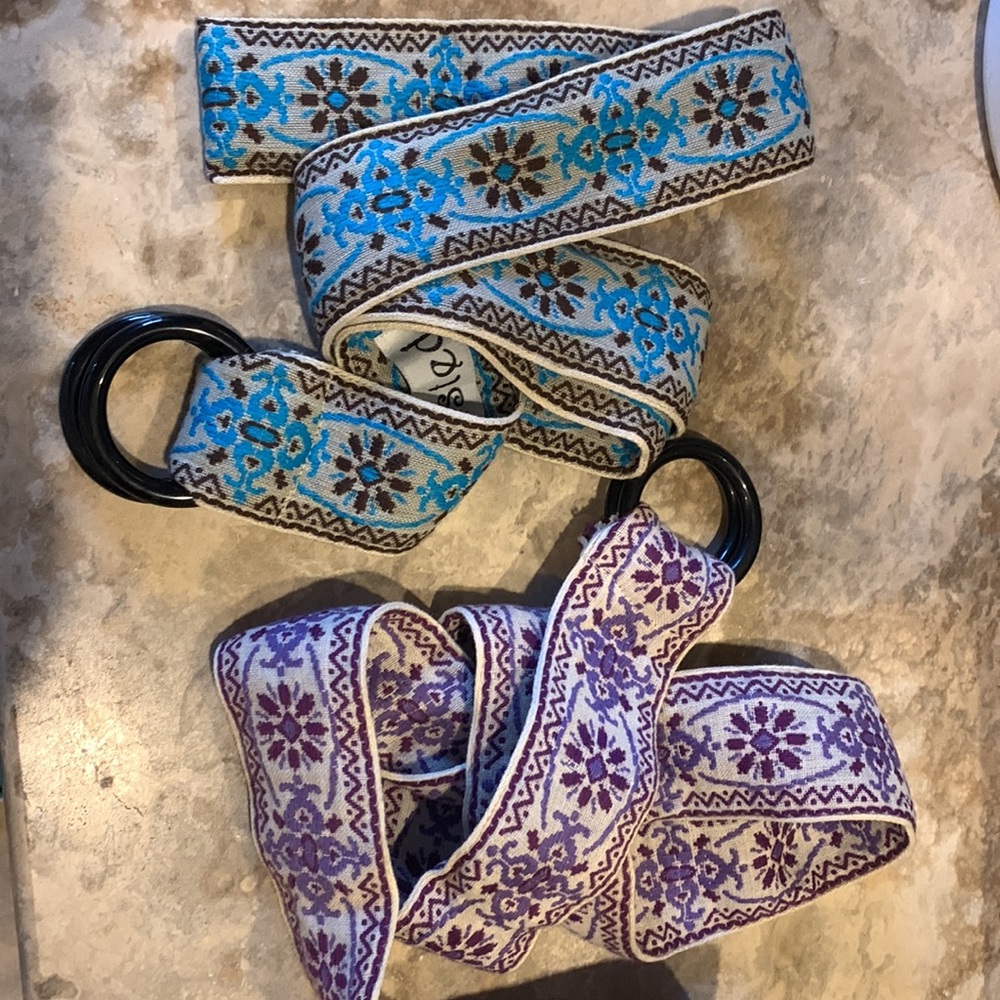 Two Waisted Belts size Medium / Perfect Condition
